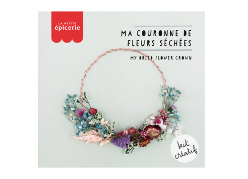 Achat KIT MKMI - Ma couronne de fleurs séchées