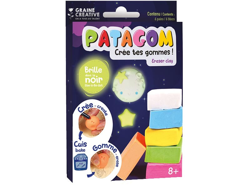 Achat Patagom - blister de 6 pains Phosphorescents