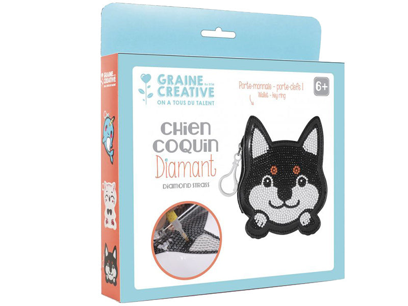 Achat Kit Diamant mosaïque - Chien coquin
