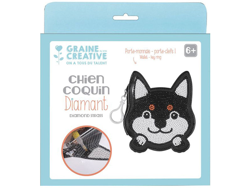 achat Kit Diamant mosaïque - Chien coquin