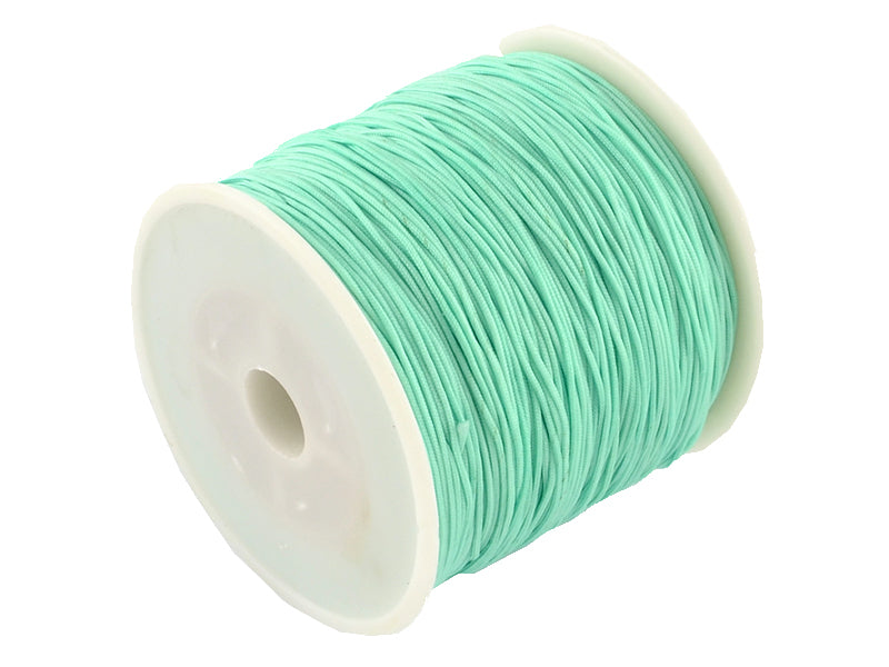Achat 1 m de fil de jade / fil nylon tressé 0,5 mm - vert turquoise