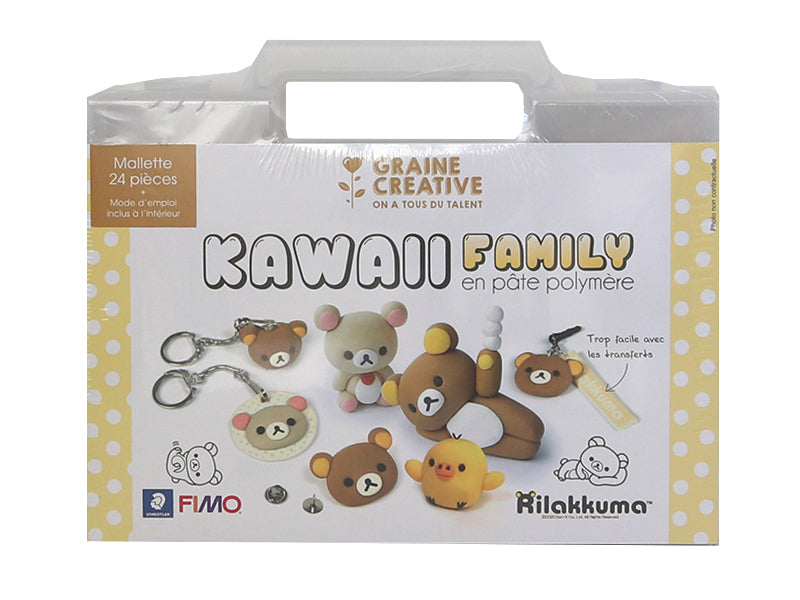 Achat Mallette - Je fabrique mes personnages Rilakkuma Kawaii en Fimo