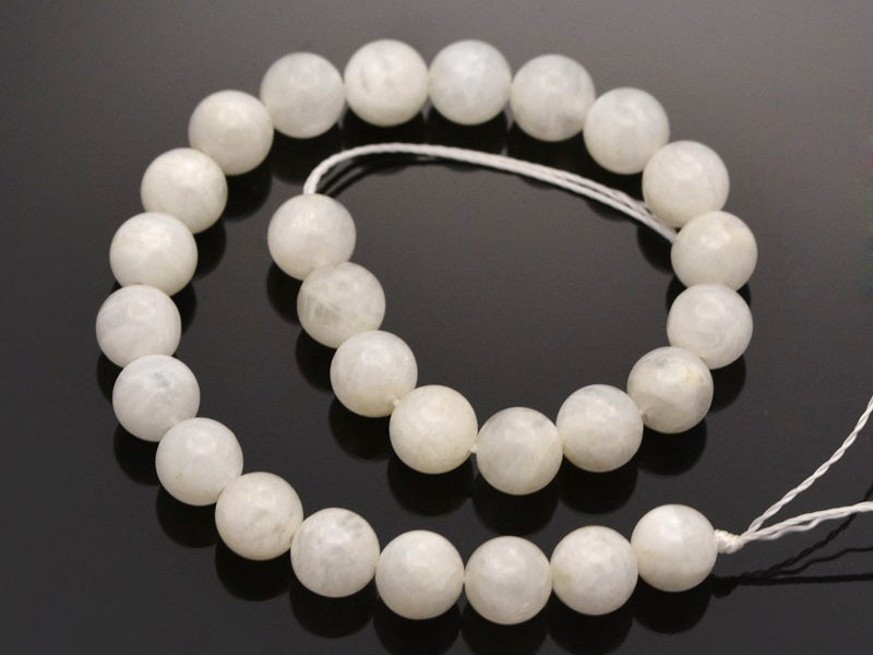 achat Lot de 15 perles naturelles 6 mm - Pierre de lune