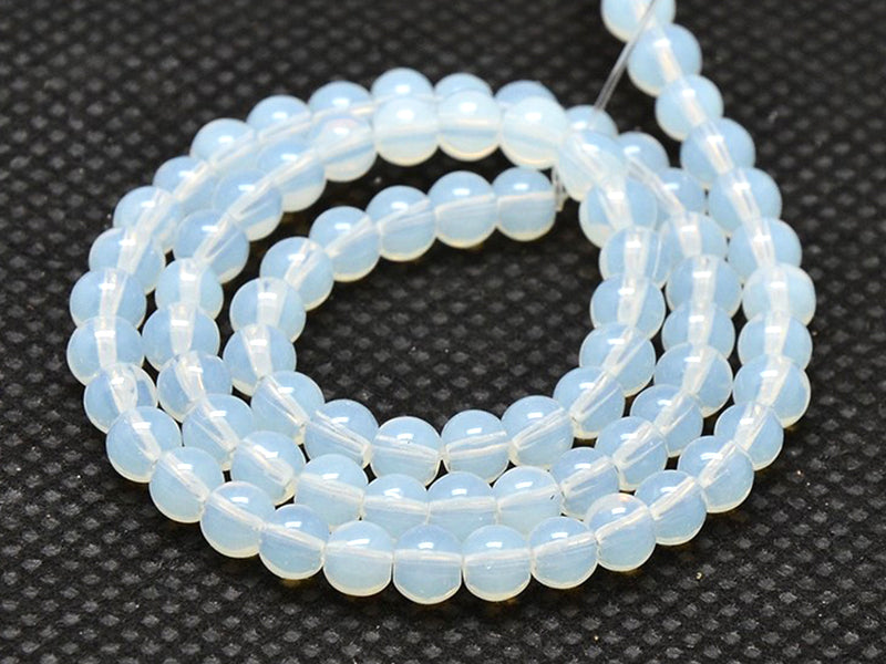 Achat Lot de 15 perles rondes 6 mm - Opalite