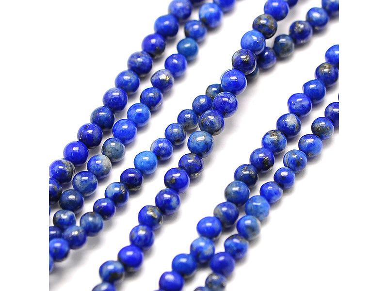 Achat Lot de 50 perles naturelles 2 mm - Lapis-lazuli