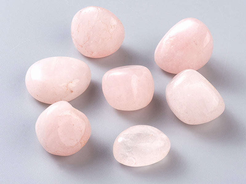 Achat 1 pierre naturelle 28 mm - Quartz rose