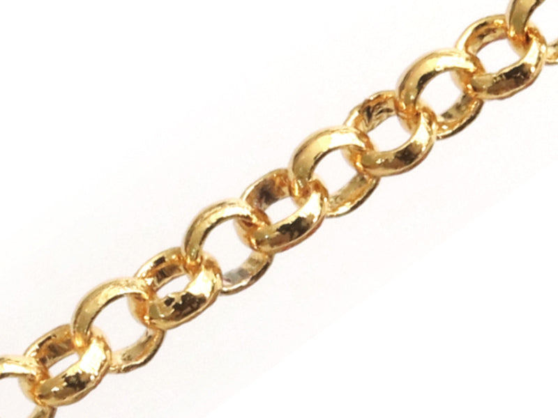 Achat Chaine forçat 2,5 mm - doré à l'or fin 18K x 20 cm