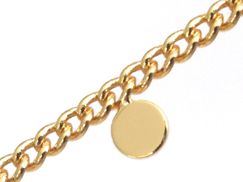 Achat Chaine petites pampilles rondes espacées - doré à l'or fin 18K x 20 cm