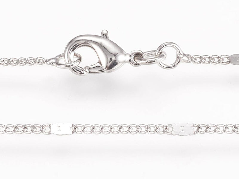 Achat Collier 45 cm - chaîne nuage - flash argent