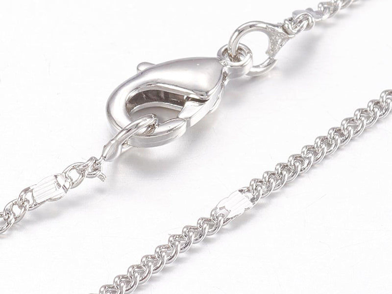 Achat Collier 44,5 cm - chaîne nuage - flash argent