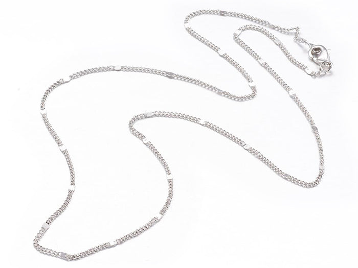 Achat Collier 44,5 cm - chaîne nuage - flash argent