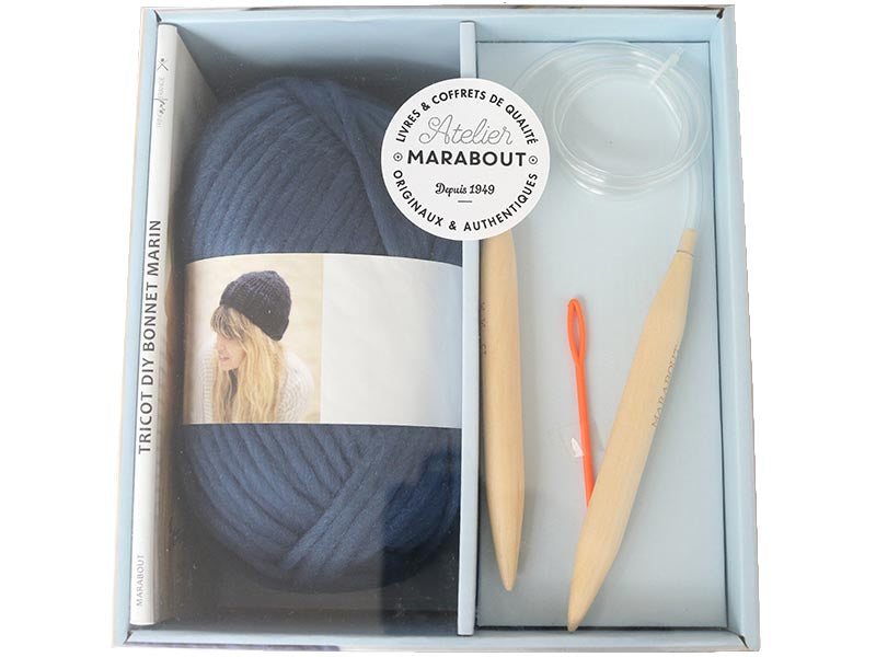Achat Coffret bonnet marin à tricoter