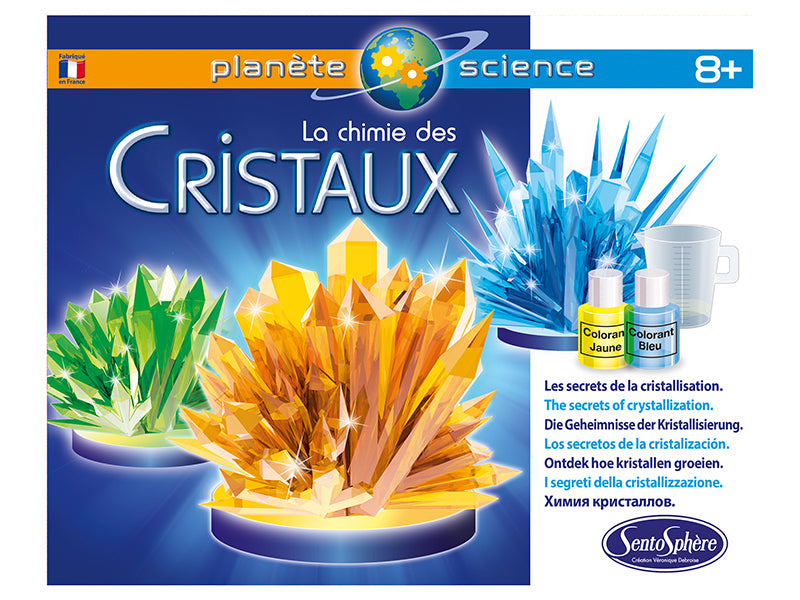 achat Coffret d'expériences scientifiques -La chimie des cristaux