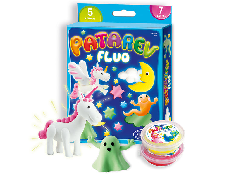 Achat Pâte à modeler Patarev - blister - fluo