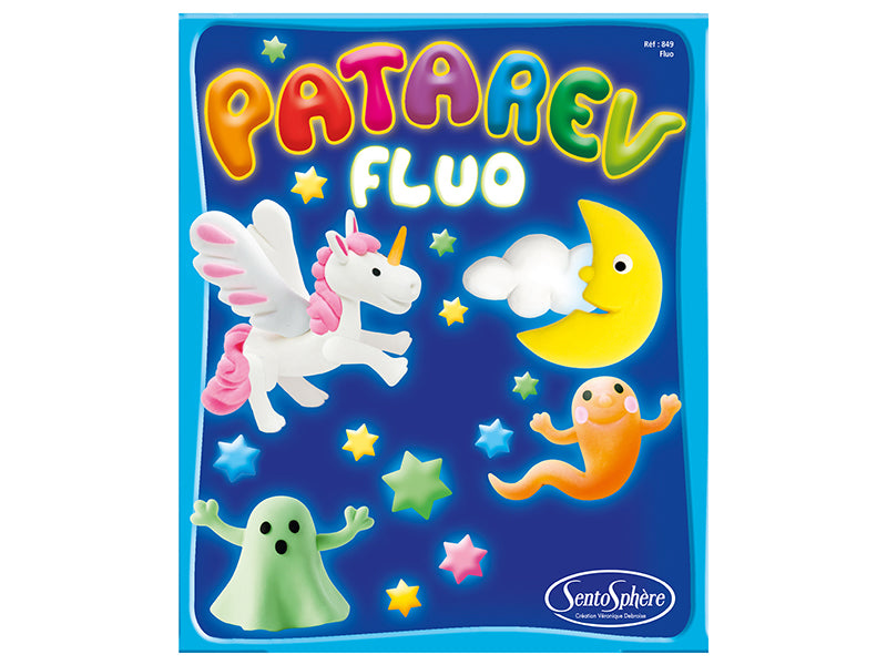 Achat Pâte à modeler Patarev - blister - fluo