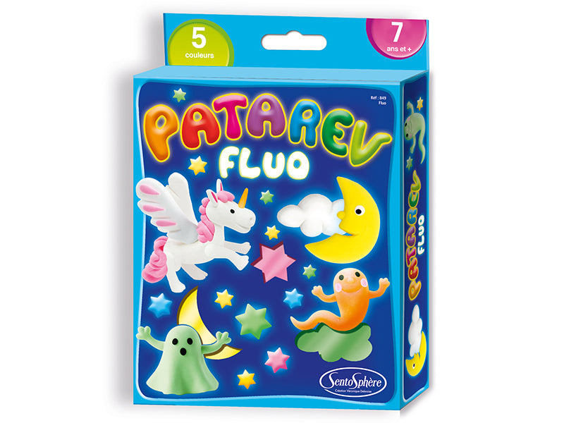 achat Pâte à modeler Patarev - blister - fluo