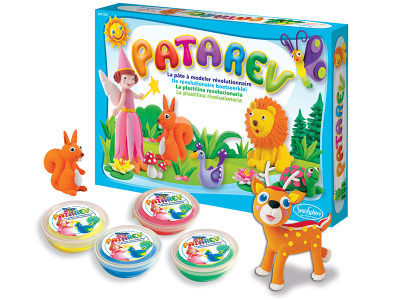 achat Patarev - coffret de 6 pots de 18 g de pâte à modeler