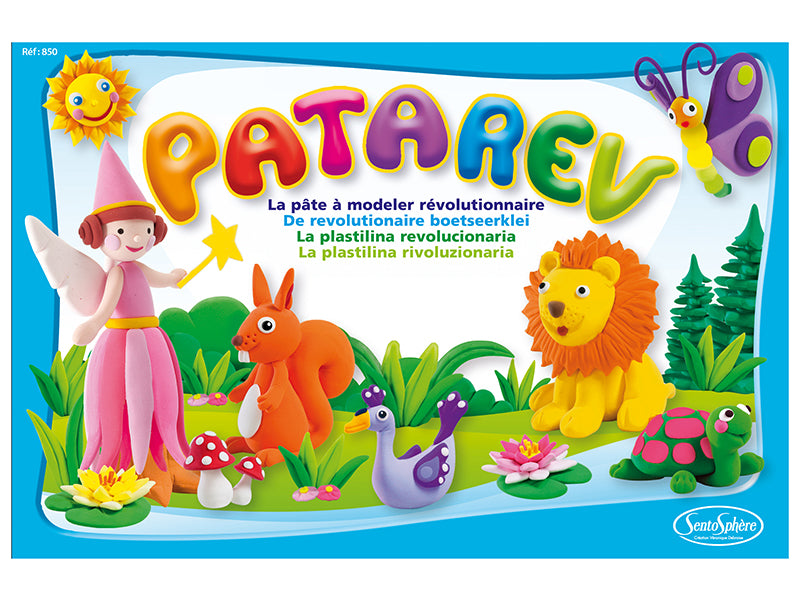achat Patarev - coffret de 6 pots de 18 g de pâte à modeler