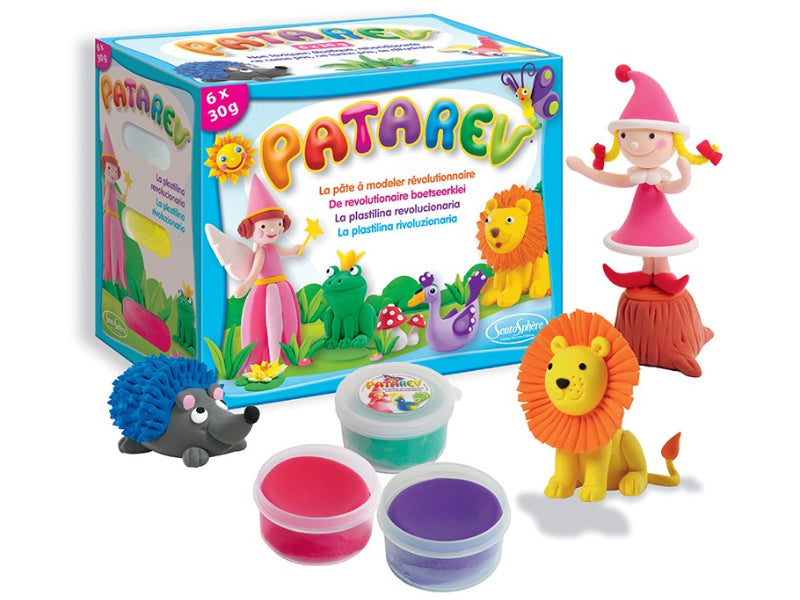 Achat Patarev - coffret 6 pots de pâte à modeler 30g