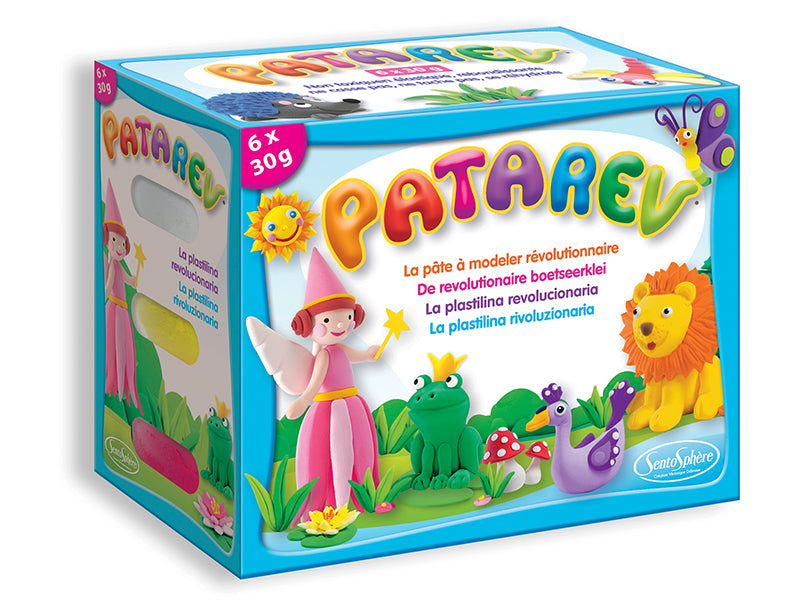 Achat Patarev - coffret 6 pots de pâte à modeler 30g