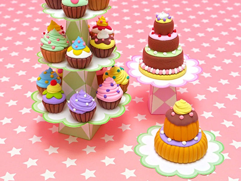 Achat Pate à modeler Patarev - blister - cupcakes