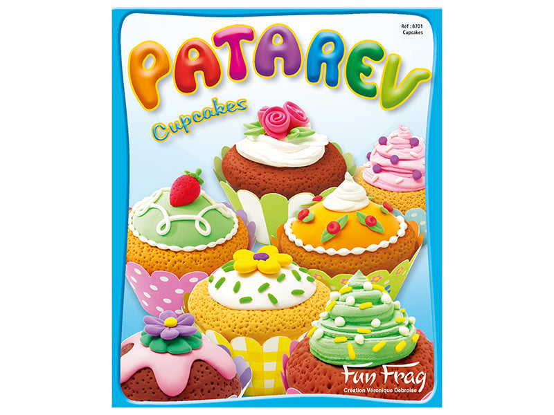 achat Pate à modeler Patarev - blister - cupcakes