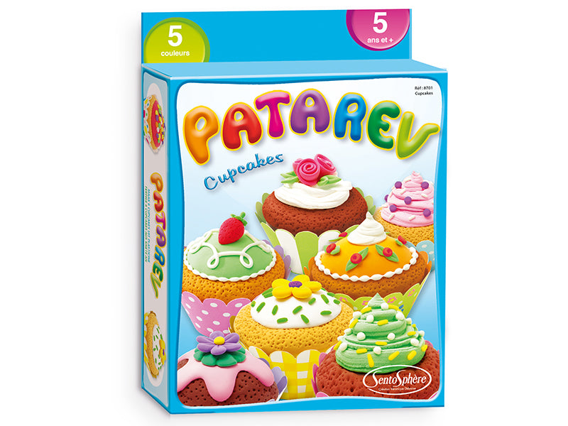 achat Pate à modeler Patarev - blister - cupcakes