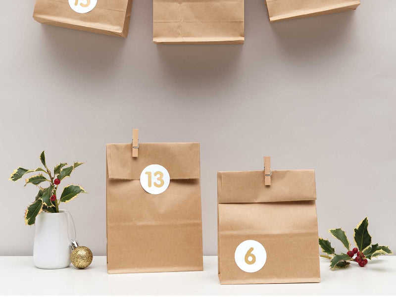 Achat Kit calendrier de l'avent - kraft