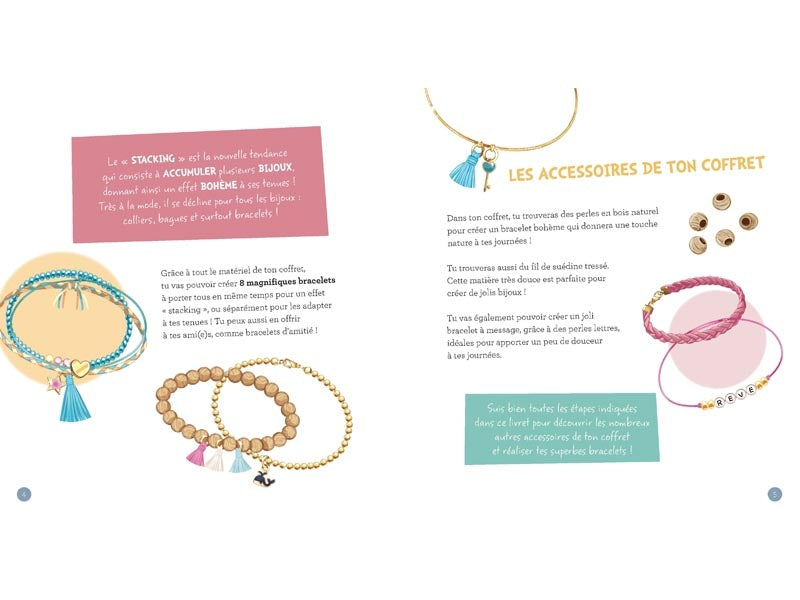 Achat Ma boîte à bijoux - Ma petite accumulation de bracelets bohèmes