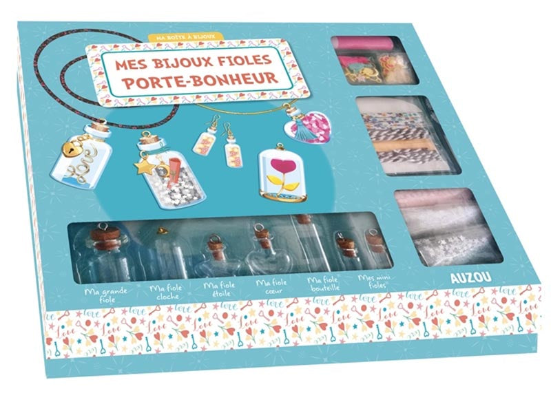 Achat Ma boîte à bijoux - Mes bijoux fioles porte-bonheur