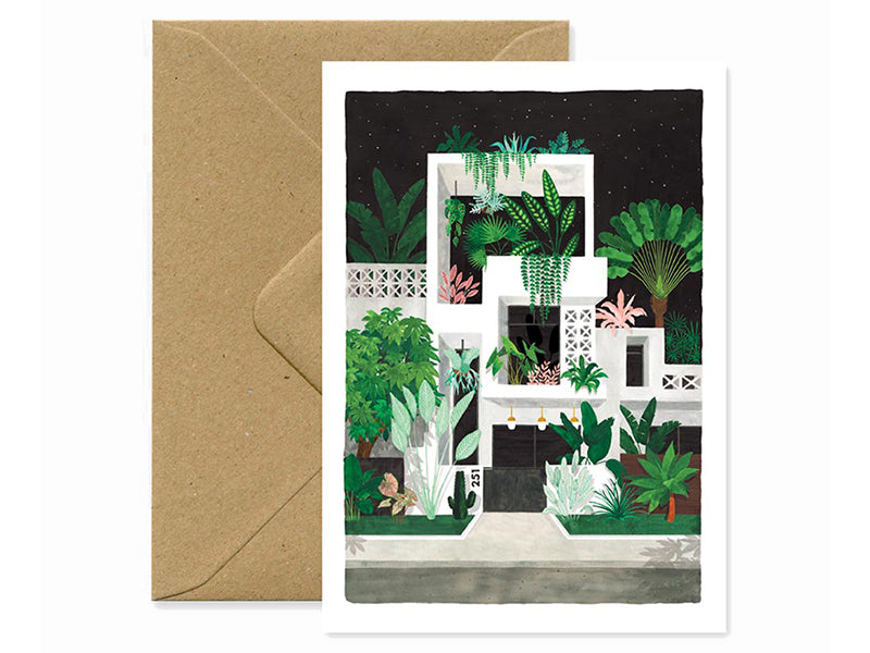 Achat Carte aquarelle - Miami by night - ATWS