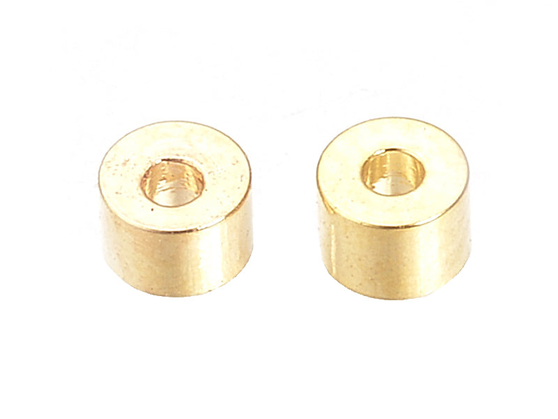 Achat 10 perles intercalaires - doré à l'or fin 18k - 2,5 x 2 mm