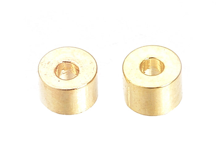 Achat 10 perles intercalaires - doré à l'or fin 18k - 2,5 x 2 mm