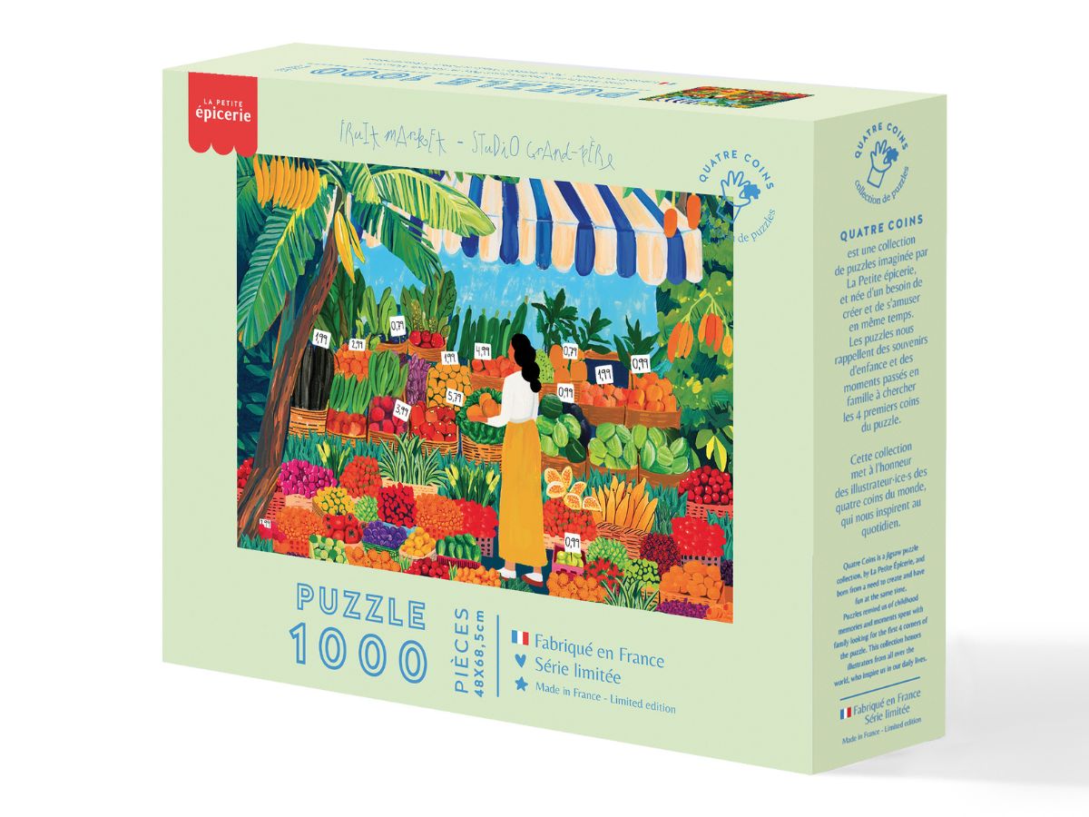Achat Puzzle Fruit Market par Studio Grand-Père - 1000 pièces