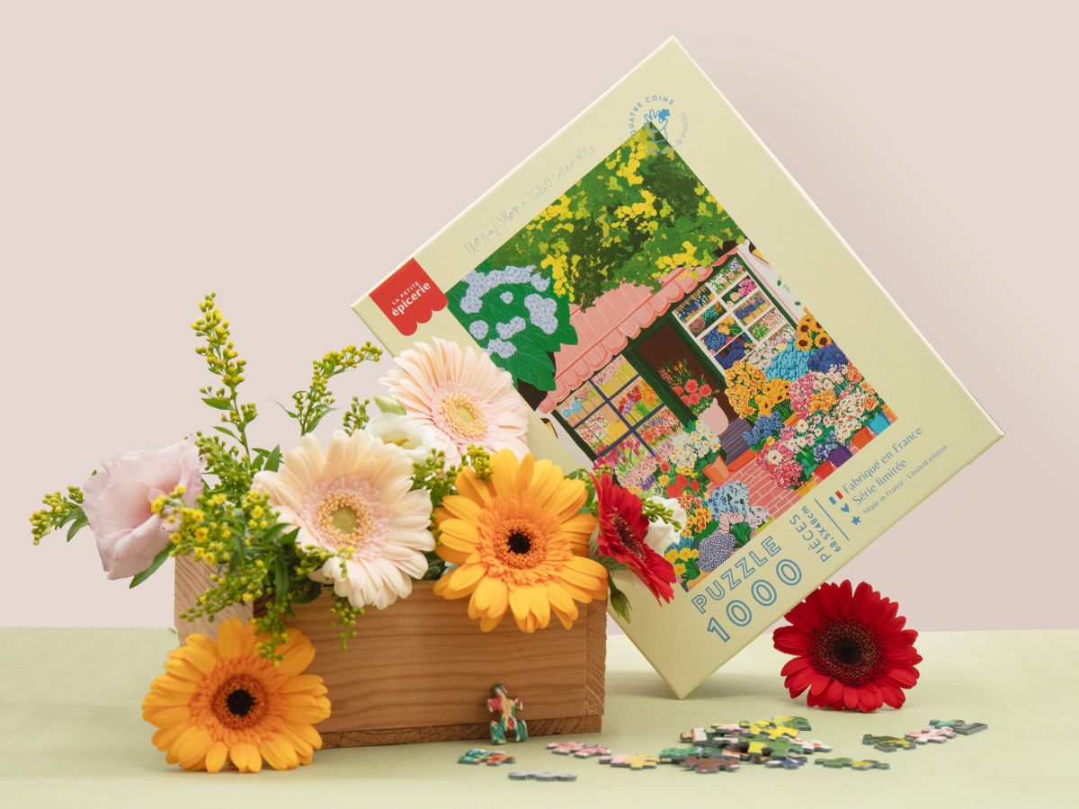 achat Puzzle Floral Shop par Studio Grand-Père - 1000 pièces