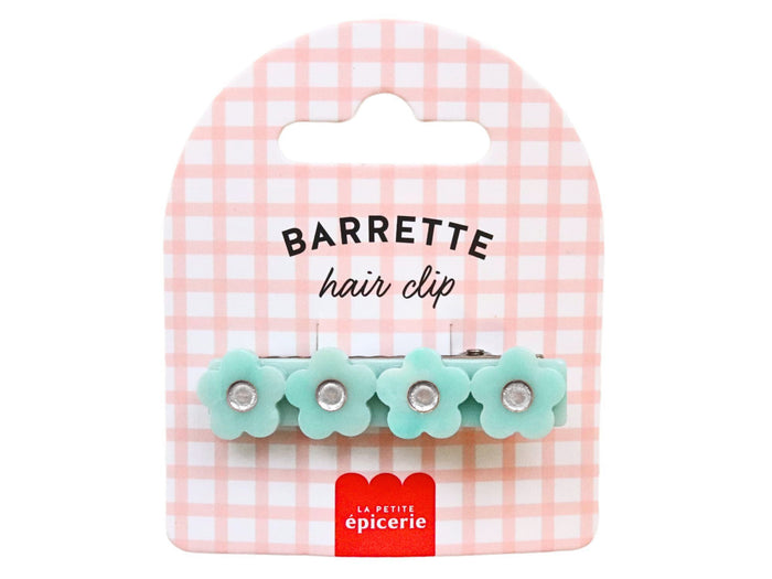 Achat Barrette cheveux - Fleur Mint