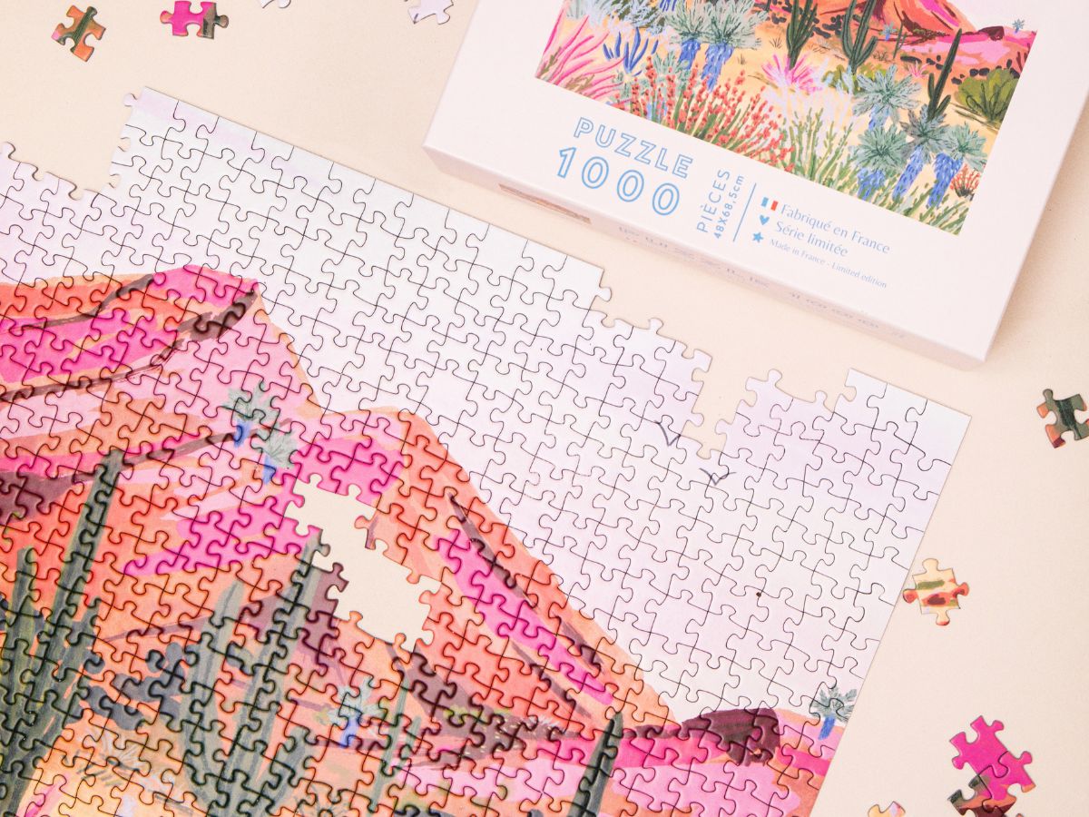 achat Puzzle Bright Desert par Sarah Gesek - 1000 pièces