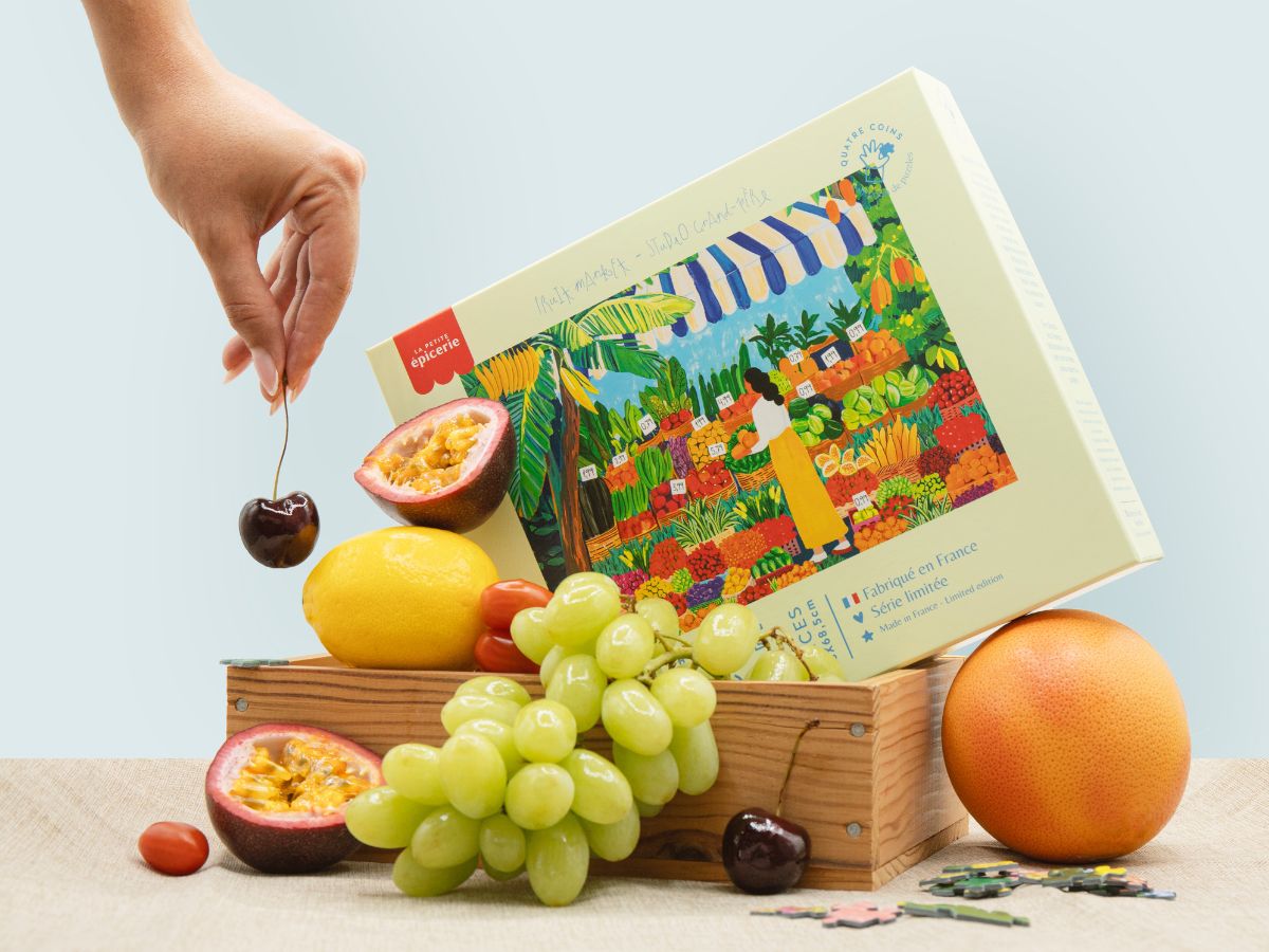 achat Puzzle Fruit Market par Studio Grand-Père - 1000 pièces