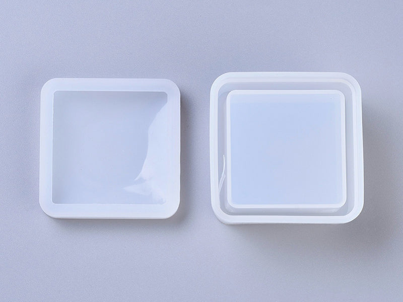 achat Moule en silicone - Boîte carrée + couvercle