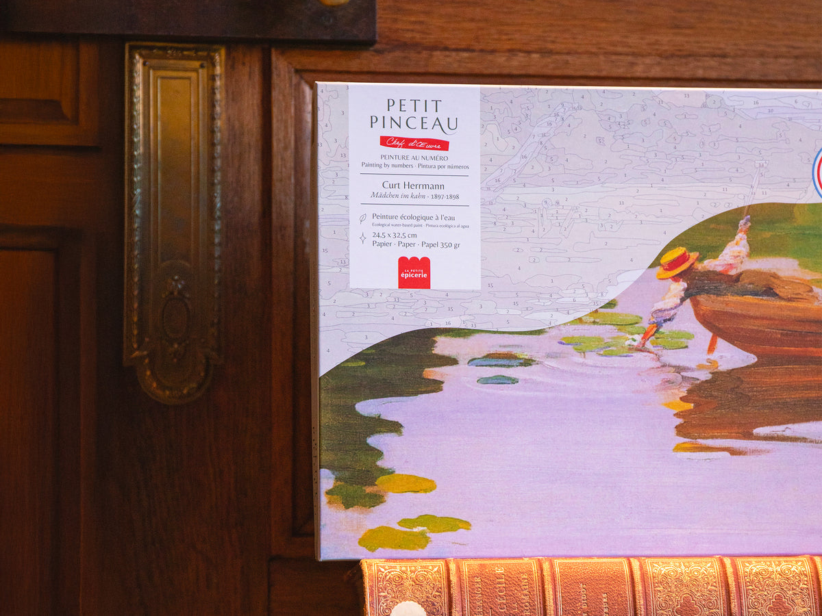 achat Coffret peinture au numéro - Petit Pinceau - Mâdchen Im Kahn, Curt Herrmann