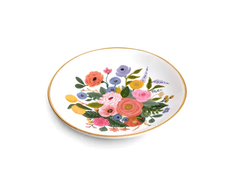Achat Vide poche en porcelaine - Garden Party