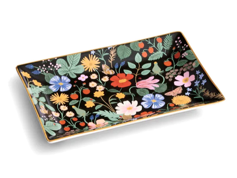 Achat Vide poche en porcelaine - Strawberry Fields
