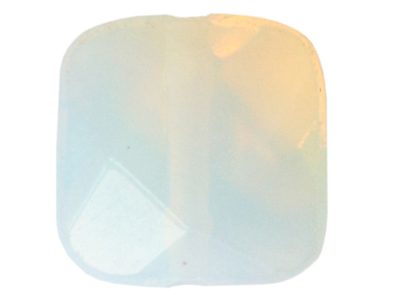 Achat Perle à facettes carré - Opalite - 8 x 8 mm