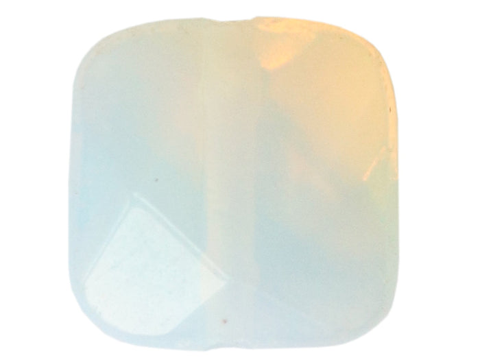 Achat Perle à facettes carré - Opalite - 8 x 8 mm