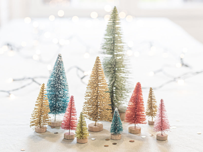 Achat Pack petits sapins à teindre - Nature