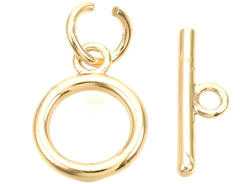 Achat 1 fermoir Toogle - doré à l'or fin 18k - 12 mm