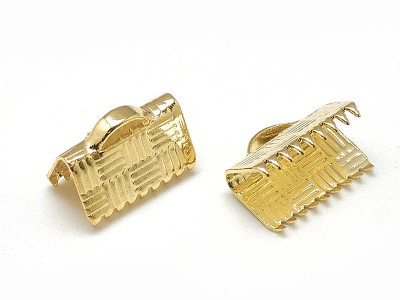 Achat 1 fermoir griffe 10 mm - doré à l'or fin 18k