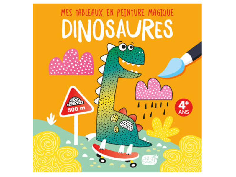 Achat Mes tableaux en peinture magique - Dinosaures