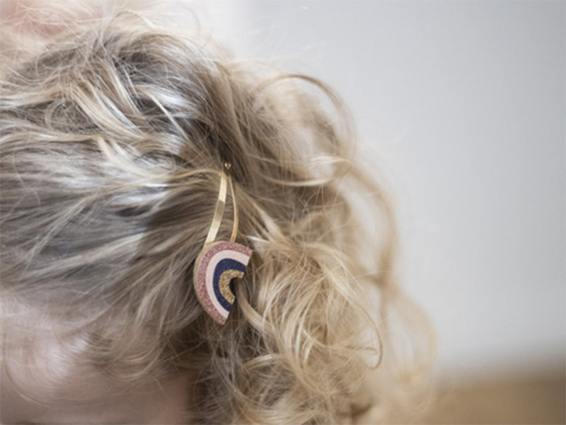 achat Barrettes cheveux - Arc-en-ciel