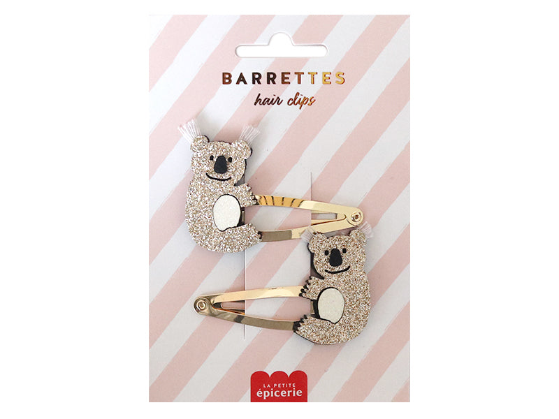 Achat Barrettes cheveux - Koalas